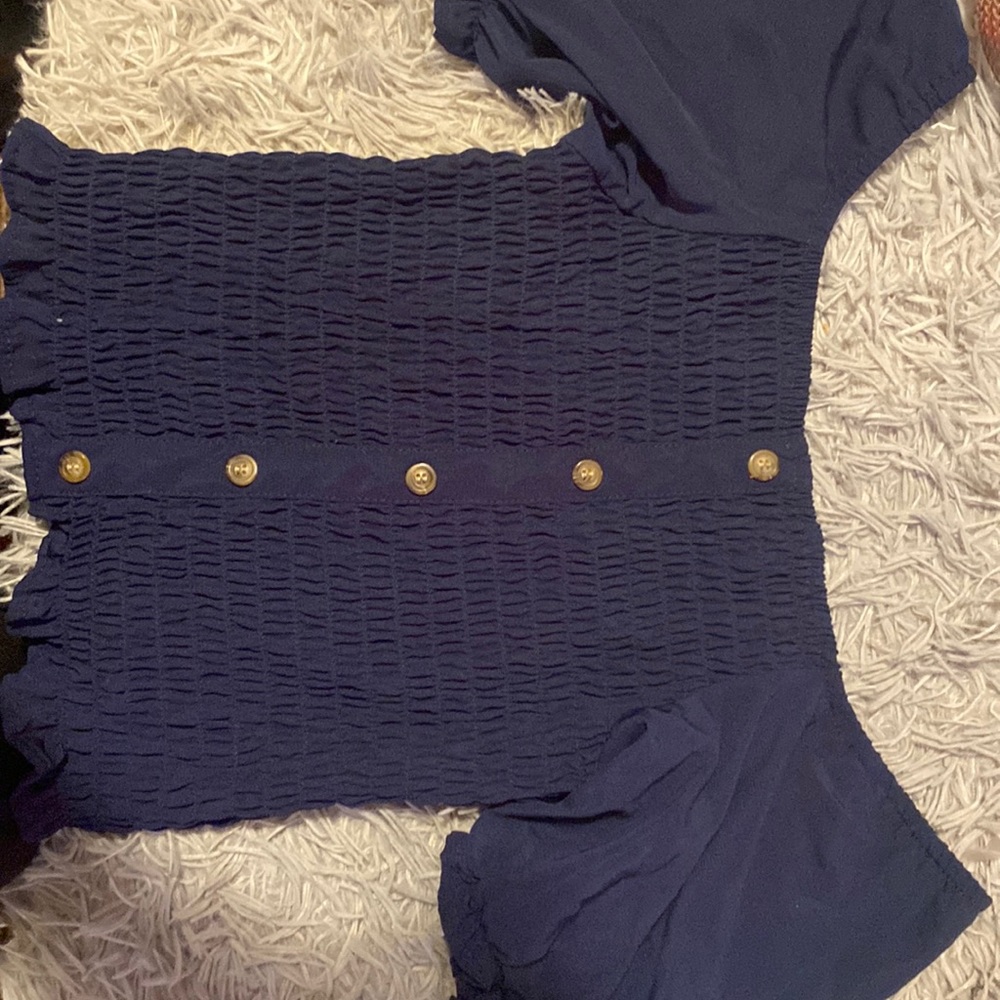 blue crop top, going through clothes that i won’t wear anymore .